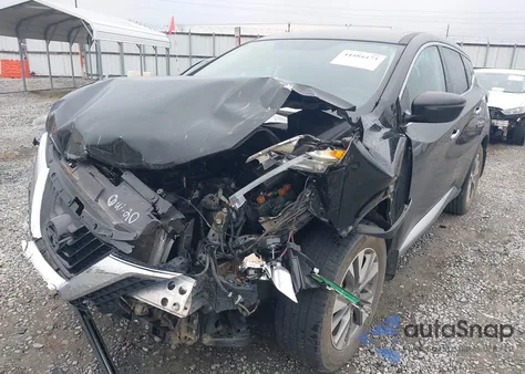 2016 Nissan Murano S z USA, uszkodzony, nr VIN 5N1AZ2MGXGN149750